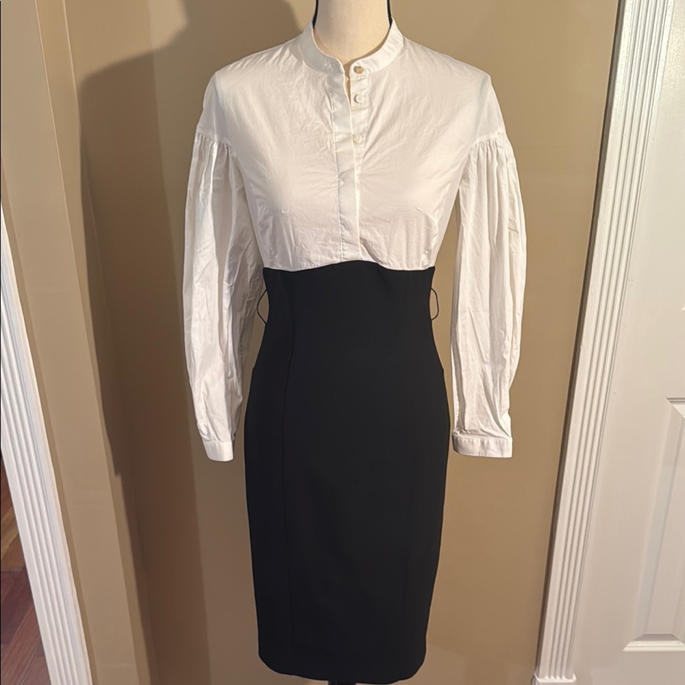 Karen Millen Black and White Dress
